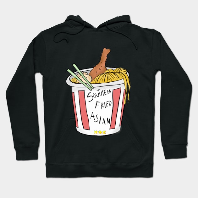 Southern Fried Asian Hoodie by The Nerds of Color